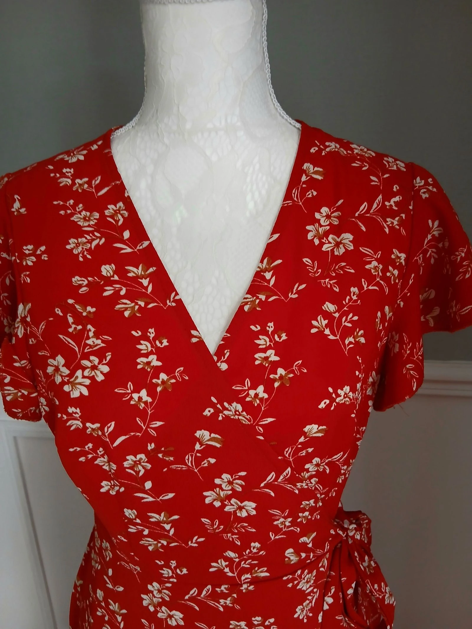 Vestido decote em V – photo 5